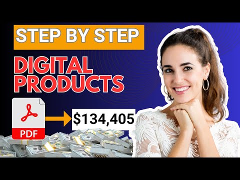 How to Make Money Online Selling Digital Products As A Beginner (STEP BY STEP) [Video]