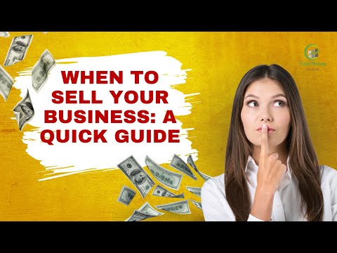 When to Sell Your Business: A Quick Guide | Fast Money Locator [Video]