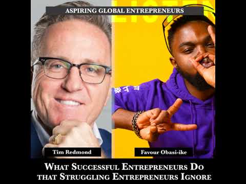 What Successful Entrepreneurs Do that Struggling Entrepreneurs Ignore with Tim Redmond 🎙 – 211 [Video]