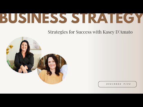 Ep 063 | Strategies for Success: Kasey’s Roadmap for Entrepreneurs with Kasey D’Amato [Video]