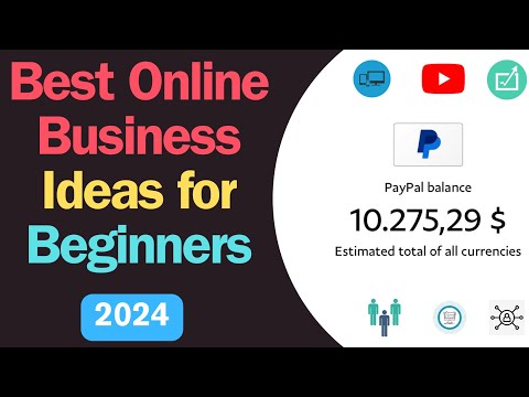Best Online Business Ideas for Beginners in 2024 [Video]