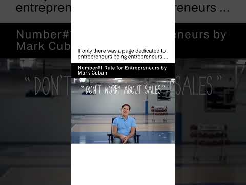 #1 Rule In Entrepreneurs [Video]