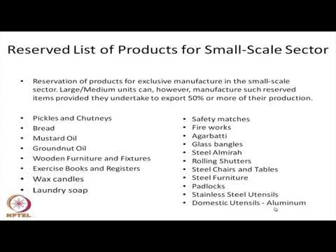 Starting a New Company and Small – scale Industrial Undertakings [Video]