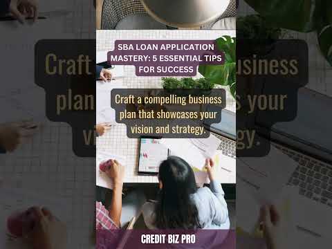 SBA Loan Application Mastery 5 Essential Tips for Success [Video]