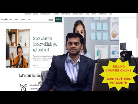 How To Sell Courses In Online||Earn Money Selling  A Online Courses [Video]