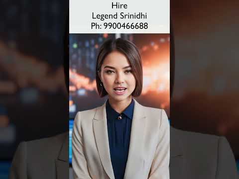 Hire Marketing Legend Srinidhi: WhatsApp or Call 9900466688 [Video]