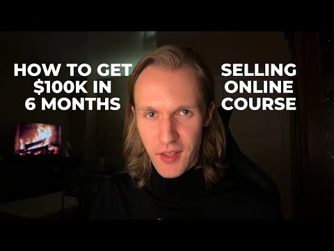 Want to sell online courses? Here are the numbers. ($100k in 6 months is just a beginning). [Video]