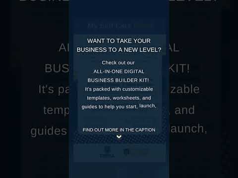 The ALL-IN-ONE Digital Business Builder Kit [Video]