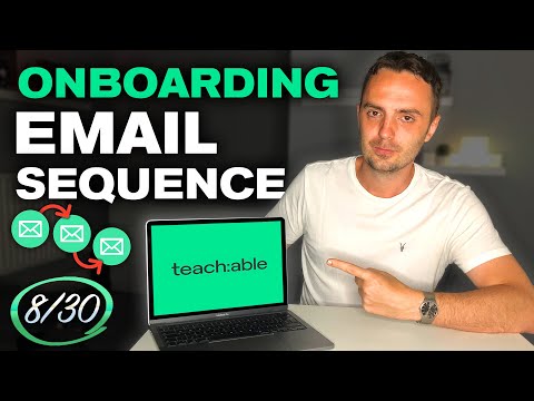 Teachable: Build Your Online Course Business – Onboarding Email Sequence – Part 8 [Video]