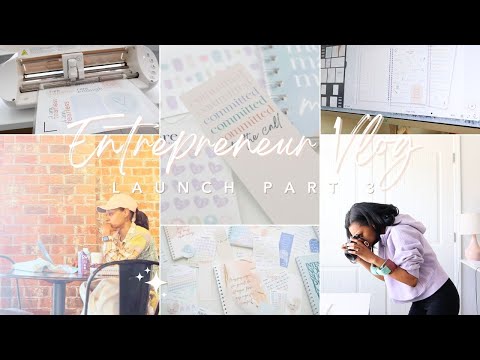 ENTREPRENEUR VLOG | launch prep, product photography, chatty business ideas, looking into retail [Video]