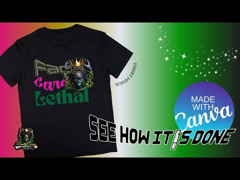 Here’s what’s going on| Creating a shirt design with Canva [Video]