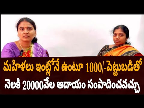 Best self employment tips for women’s/small business ideas in Telugu/Anitha Reddy official [Video]