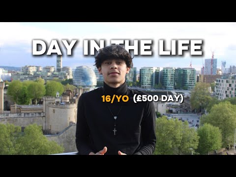 Day In The Life Of A 16 Year Old Entrepreneur(£500DAY) [Video]