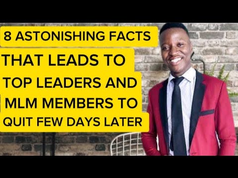 8 Facts why people who joins MLM ends up quitting😢😥😥-mlm explained [Video]