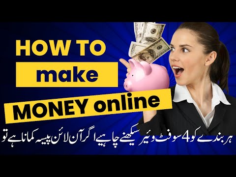 Make Money Online|| Learn These 4 Software  || Best software for online businesses [Video]