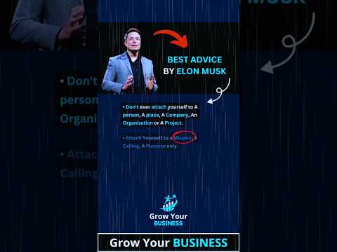 Elon Musk’s Life Advice Will Change Your Future | Grow Your Business 💹 [Video]