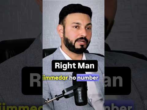 Right Man [Video]