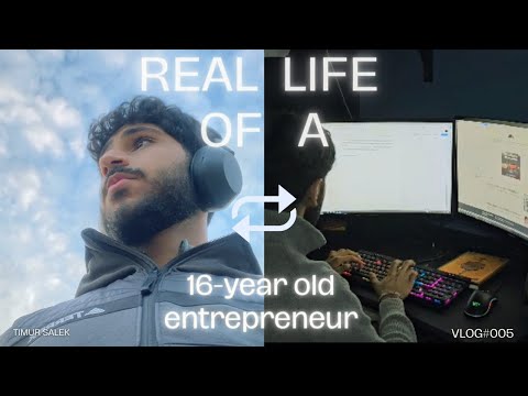 Not as expected: A Day in the Life of a 16-year-old entrepreneur [Video]