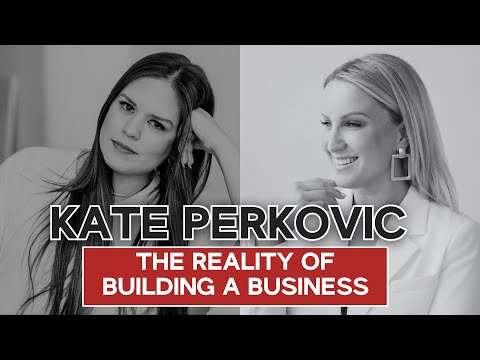 KATE PERKOVIC ON GROWTH, MISTAKES, & THE REALITY OF BUILDING A BUSINESS | A Million Dollar CEO Chat [Video]