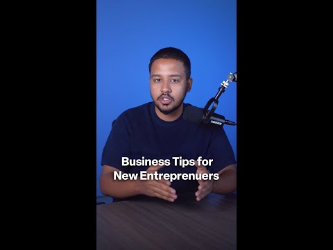 Business Tips for New Entrepreneurs [Video]