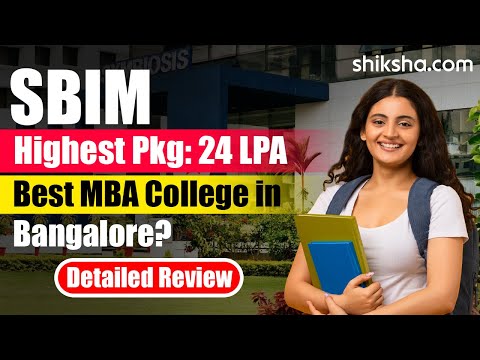 SIBM Bangalore Review: Placements, Fees, Courses, Admissions 2024, Placements, Eligibility [Video]