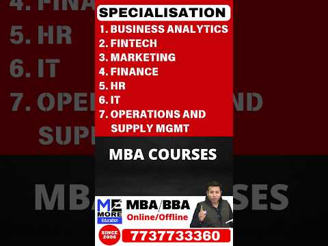 MBA COURSES [Video]