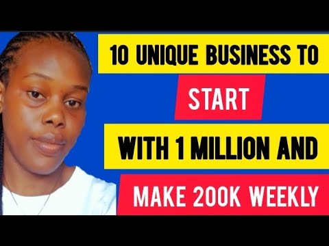 10 HOT BUSINESS TO START AND MAKE QUICK MONEY / Business ideas in Nigeria 2024 [Video]