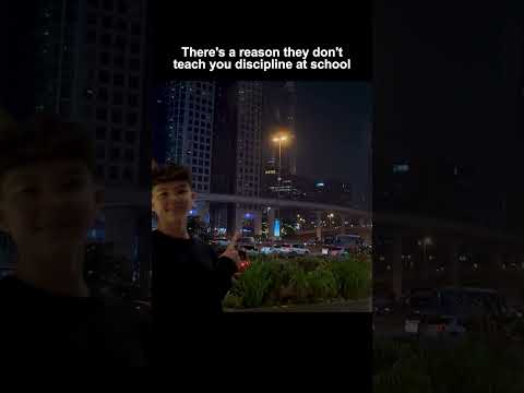 They don’t teach discipline in school. [Video]