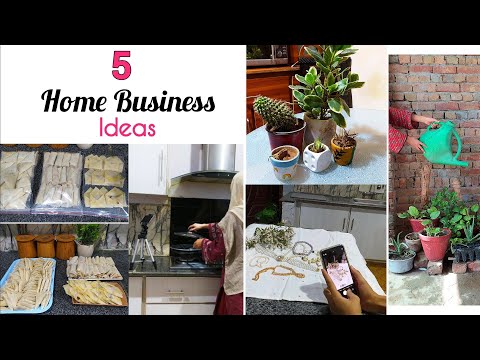 5 Home Business ideas💡for Women | Work from Home | Small Business Ideas [Video]