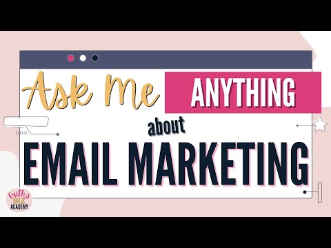 Email Marketing Tips for Content Creators and Online Entrepreneurs (Most common questions asked!) [Video]