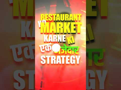 Unusual Marketing strategy! Restaurant [Video]