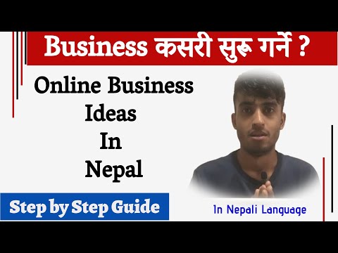 business kasari suru garne | online business ideas in nepal [Video]