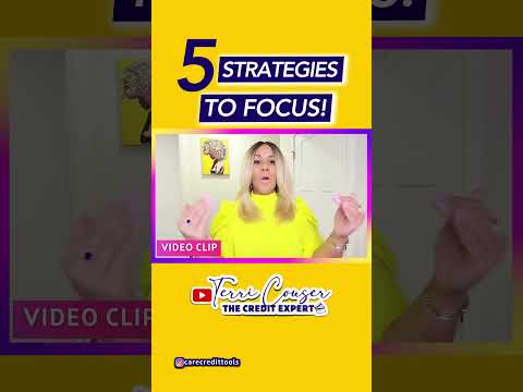 5 Strategies to Focus! [Video]