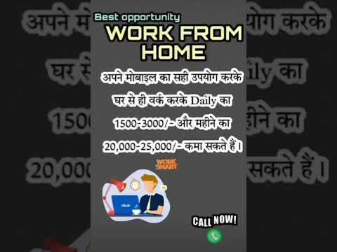 work from home online business opportunity [Video]
