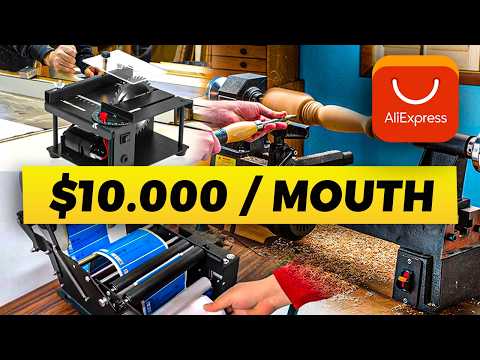 START A PROFITABLE BUSINESS IN YOUR GARAGE | Machines you find on AliExpress [Video]