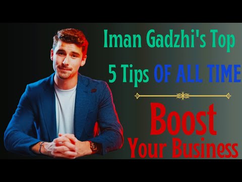 Iman Gadzhi’s Path to SUCCESS : 5 ESSENTIAL Tips for Entrepreneurs [Video]