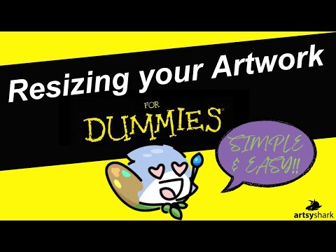 How to Resize Images of your Artwork – SIMPLE & EASY! | Business Tips for Artists [Video]