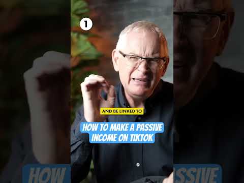 How to make a passive income with TikTok – [Video]