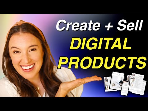 How to Sell Digital Products Online in 2024 💸 (step-by-step beginners tutorial) [Video]