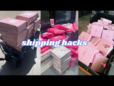 SHIPPING HACKS FOR SMALL BUSINESS| How to Save MONEY on Shipping Rates [Video]