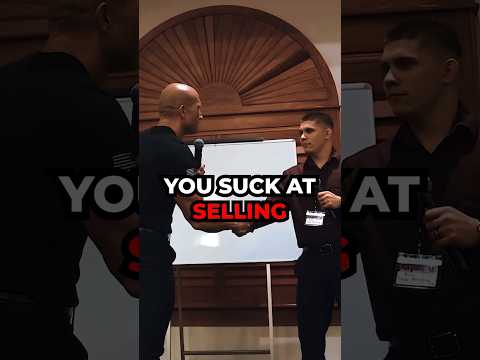 YOU SUCK AT SELLING // ANDY ELLIOTT // text “SKILL” to 918-210-0254 [Video]