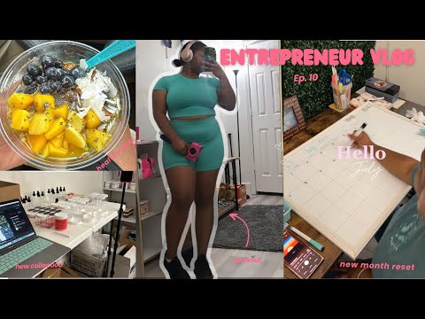 Entrepreneur Life Ep 10: attempting to wake up at 6am, working out, preparing for summer collection [Video]