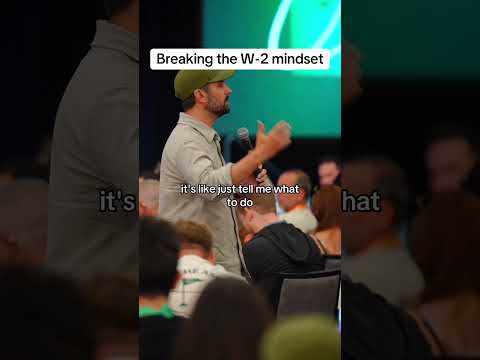 How to break the W-2 mindset [Video]