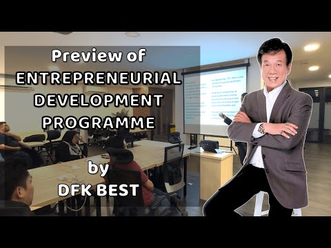 Preview of Entrepreneurial Development Programme – Dr. Fredrick Khoo (DBA) – July 10th, 2024 [Video]