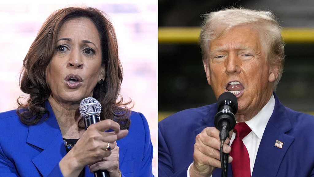 Harris and Trump offer competing visions of economy during dueling visits [Video]