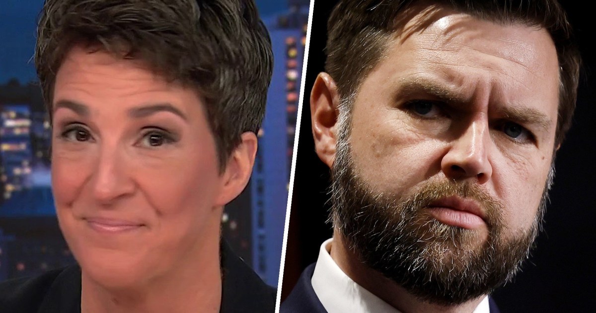 Maddow: JD Vance wants to destroy anything conservatives can