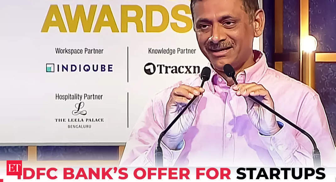 ET Startup Awards | IDFC First Bank has special banking offer for startups: V Vaidyanathan, MD & CEO – The Economic Times Video