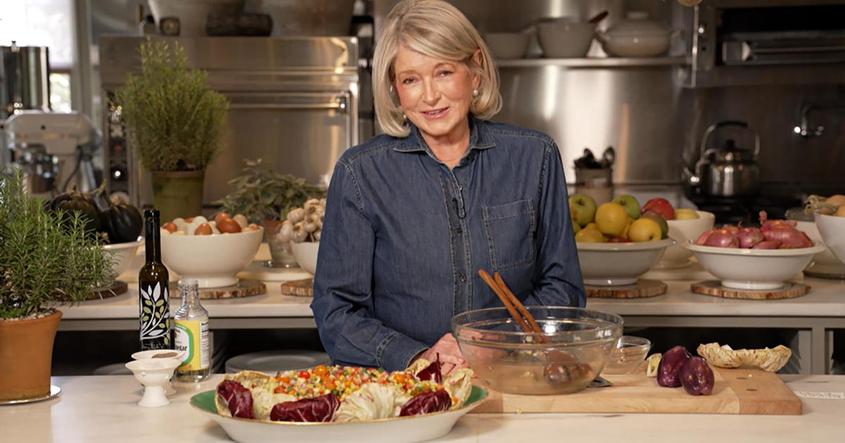 Martha Stewart prepares dishes from her 100th book [Video]