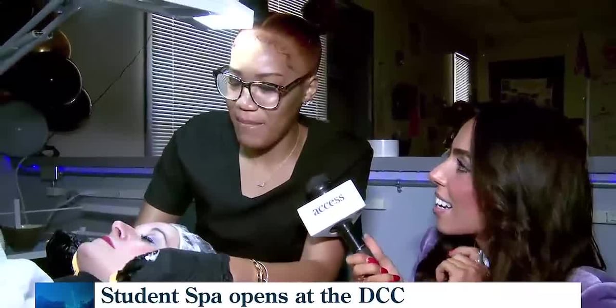 Student Spa at the Donaldson Career Center [Video]